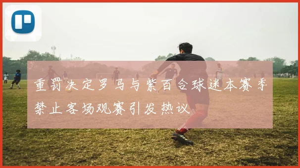 重罚决定罗马与紫百合球迷本赛季禁止客场观赛引发热议